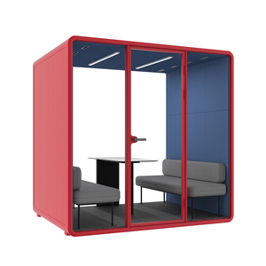 Cabina Acústica Insonorizada de Ensamblaje Rápido para Oficinas en Espacios Comerciales Modernos - Product Image 2