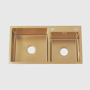 Grosir Topmount Bar wastafel dapur Combo penyimpan Organizer mangkuk ganda wastafel dapur <span class=keywords><strong>Drop</strong></span> dalam baja anti karat untuk dijual hitam