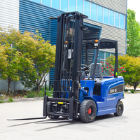 Forklift Listrik Baiyijie 2.5 Ton, Forklift Pertanian CPCD30 CPCD50, Baterai Lithium CPD30 CPD50, Truk Forklift Hidrolik