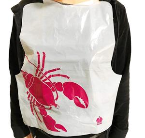 Crabe Bavoirs Adultes Jetables fête du crabe bavoirs pour le restaurant - Product Image 2