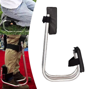 Tabouret invisible, exosquelette, siège articulé pour le genou, portable, confortable, attelle de jambe portable, chaise, tabouret de marche, sangle pour la prière et le jardinage - Product Image 4