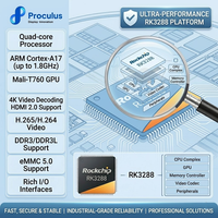 Para sistema Android de grado industrial RK3288, pantalla TFT de 7 pulgadas 800*480, módulo HMI con pantalla táctil capacitiva, tableta Ubuntu 18.04
