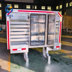 Rak Kabin Tahan Air Anti Debu dari Paduan Aluminium Ukuran 68-inci X 80-inci, Grosir Pabrik OEM, Tugas Berat - Product Image 5