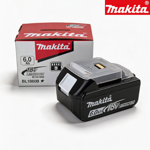 Batería de Iones de Litio <span class=keywords><strong>Makita</strong></span> 18V 6.0Ah BL1860B Más Vendida en Caja de Color, Herramientas <span class=keywords><strong>Makita</strong></span> LXT, 2 Veces Más Duración, Batería de Repuesto para Llave Inglesa - Product Image 5