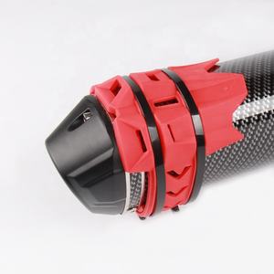 Anneau en caoutchouc anti-brûlure LINGQI pour moto, silencieux de protection pour l'extrémité du tuyau d'échappement de moto tout-terrain - Product Image 4