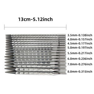 8 Paare austauschbare Runds trick nadeln Set Premium Edelstahl Strick nadeln & Zubehör - Product Image 2