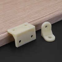 Support d'angle en plastique ABS pour meubles de maison et de bureau, support en forme de L pour armoire
