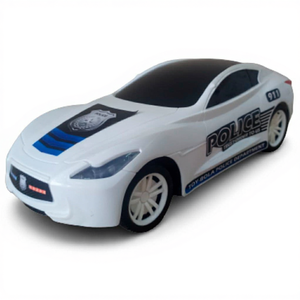 Voiture de patrouille de police pour enfants, véhicule de sauvetage urbain, jeu de rôle, emballage en filet - Product Image 2
