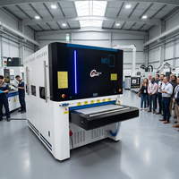 Machine automatique de débavurage de plaques métalliques épaisses pour la fabrication lourde et le traitement de l'acier
