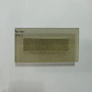 Vetro laminato di sicurezza metallico a strisce filo riflettente vetro temperato per docce