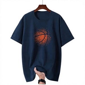 T-shirt décontracté à manches courtes pour homme OEM, impression de logo personnalisé, fournisseur de commandes en gros, coton de haute qualité, haut d'été, qualité supérieure - Product Image 5