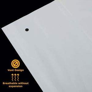 Rectangle Clothing Slider Ziplock Bags T-Shirt Packaging Transparent Clear <b>Waterproof</b> Recyclable Custom Logo Factory Wholesale - Product Image 4