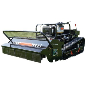 Cortacésped a Control Remoto R-C, Cortacésped con Altura de Corte de 100 mm, Motor de Gasolina, Cuchilla Rotatoria de Grado Profesional, Descarga Trasera - Product Image 1
