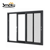 Puerta Corredera de Aluminio con Aislamiento Térmico y Acústico, Ahorro de Energía, con Cerradura de Seguridad y Mosquitera para Apartamentos, Interiores y Dormitorios