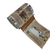 Aluminiumfolie plastic zakje gelamineerd duurzaam hitteverzegeld gravure bedrukt voor verpakking van gepofte voedingsmiddelen rolfolie snoep
