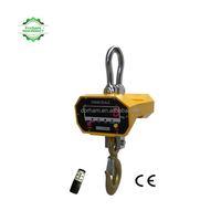 Dorham 1T 2T 5T Ocs-s Balance de grue électronique numérique à affichage LCD, Balance de grue sans fil avec affichage LCD résistant à la chaleur