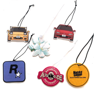 Pabrik Hadiah Besar Grosir Gantungan Kertas Pewangi Mobil Aroma Berbeda Sesuai Pesanan - Product Image 3