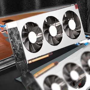 การ์ดจอ Radeon VII 16GB HBM2 PCI 3.0 สำหรับใช้งานภายใน รองรับการ์ดเกมไร้สาย แอปพลิเคชันเซิร์ฟเวอร์ Radeon VII - Product Image 3