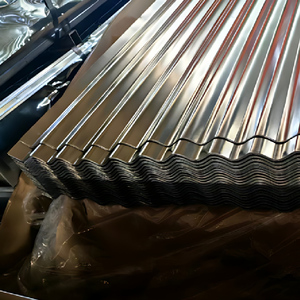 Fabricant de tôle GI Wave 0.40mm Tôle de toiture en métal ondulé galvanisé - Product Image 2