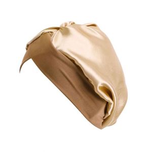 ผ้าโพกหัวและผ้าคลุมศีรษะแบบซาตินสำหรับกิจกรรมกลางแจ้ง พิมพ์โลโก้ตามสั่งขายส่ง - ผ้าคาดศีรษะแบบยืดได้ แถบกว้าง อุปกรณ์เสริมผมอเนกประสงค์สำหรับผู้หญิง - Product Image 3