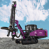 Machine de forage minier automatique avec système de changement de tige, équipement de forage rotatif pour trous de dynamitage