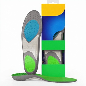 Plantillas de Goma Amortiguadoras para Soporte de Arco, Previenen y Alivian el Dolor de Rodilla, Espinillas y Fascitis Plantar - Product Image 3