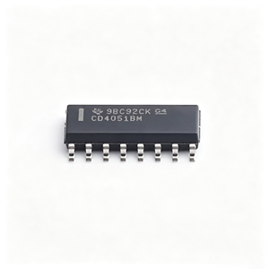 Multiplexor/Demultiplexor Analógico de 8 Canales CMOS Dery Star CD4051BM96 con Conversión de Nivel Lógico - Product Image 1