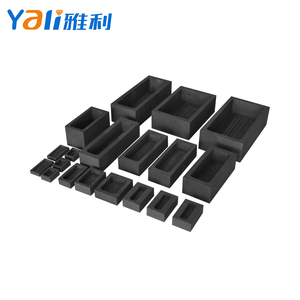 Anpassen der Graphit barren form 25G-12KG Gold kapazität Tiegel töpfe Graphit form Schmelz guss maschine - Product Image 4