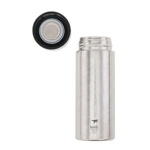 Popular Eco-Friendly Silver <b>200ml</b> Water <b>Bottle</b> Vacuum Premium Double Wall Insulated Camping Drink <b>Bottle</b> - Product Image 2