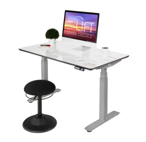 מחשב לשבת Stand שולחן Riser אלקטרוני גובה מתכוונן חשמלי מנהלים שולחן