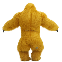 Costume de gorille géant rose bon marché Funtoys Fresh pour la promotion commerciale, la publicité, costumes de gorille gonflables