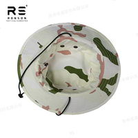 Chapeau de pêcheur français Chasseur Alpins Tundra Camouflage Bonnie Hat NYCO 50/50 Rip-stop Nylon Coton Tissu tactique Mil-spec WR NIR