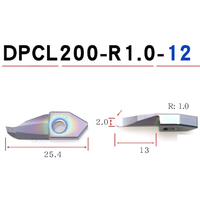 Porte-outil de rainurage à petit diamètre SDPCL/B-SDPCR pour le fraisage de trous profonds et le rainurage de rainures planes, compatible avec les plaquettes DPCL
