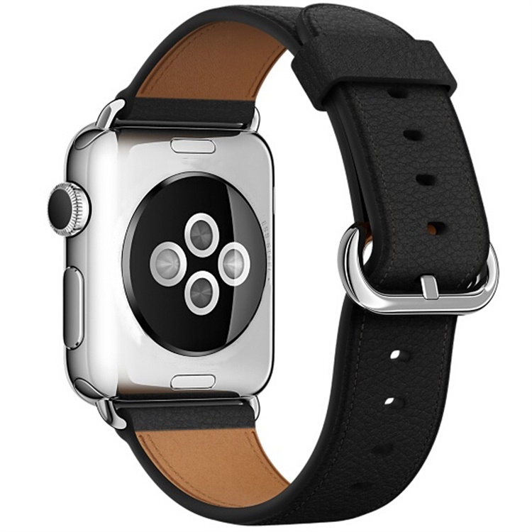 Classic Genuine Leather Watch Band Strap Replacement for apple Watch Iwatch Series 8 ultra SE 7 6 5 4 3 2 1