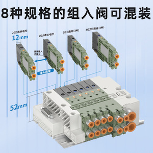 ชุดควบคุมวาล์ว Xingyi X5 รุ่น 24 I/O IO-Link ดิจิตอลอินพุต แบบอากาศ IP65 - Product Image 2