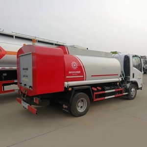 รถบรรทุกน้ำมัน ISUZU NQR 5000L ขนาดเล็ก รถบรรทุกส่งน้ำมันดีเซล พร้อมปั๊มสำหรับเติมน้ำมันในสถานีบริการน้ำมัน - Product Image 6