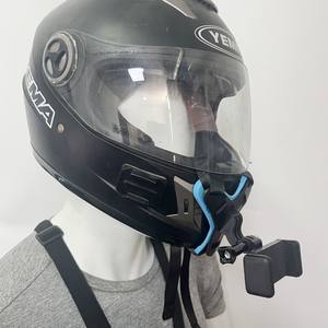 Accessoire de casque de moto avec support mentonnière GoPro et DJI pour kit de prise de vue mobile - Product Image 2