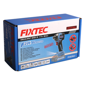 FIXTEC Perceuse-<span class=keywords><strong>visseuse</strong></span> à chocs sans fil <span class=keywords><strong>20V</strong></span> haute performance, moteur sans balais, embout 1/4'' - Product Image 6