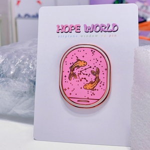 Pins de Esmalte Duro y Suave Personalizados con Diseño de Anime y Dibujos Animados, Artesaní<span class=keywords><strong>a</strong></span> Metálica, Bajo MOQ, Económicos - Product Image 3