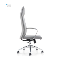 Chaise de bureau exécutive en maille confortable à dossier haut moderne de luxe pour la maison