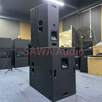 B30 Double haut-parleur de basses audio professionnel de 15 pouces, 133 dB, 35 Hz-200 Hz, enceinte colonne professionnelle en bois de bouleau