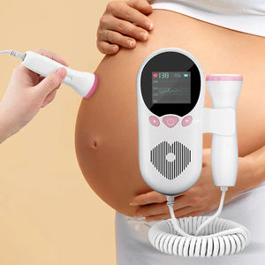 Mesin medis layar Lcd, alat medis rumah tangga portabel Monitor detak jantung bayi <span class=keywords><strong>Prenatal</strong></span> mesin <span class=keywords><strong>Doppler</strong></span> janin - Product Image 1