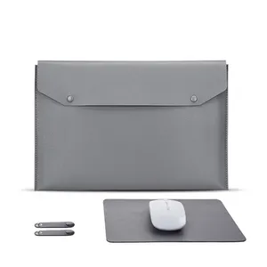 Bolso de piel sintética personalizado para mujer, bolsa para ordenador portátil o iPad