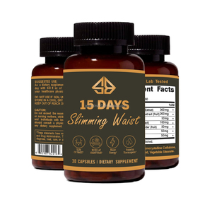 Suplementos Herbales de Té Verde Orgánico y Vinagre de Sidra de Manzana para Adultos, Cápsulas de 15 Días, Productos de Belleza y Adelgazamiento, 30 Unidades - Product Image 2