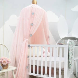 Tentes de <span class=keywords><strong>lit</strong></span> pour enfants à 7 niveaux et décoration de chambre de princesse avec logo personnalisé Moustiquaires pour bébé <span class=keywords><strong>Lit</strong></span> nouveau-né Joli <span class=keywords><strong>lit</strong></span> à <span class=keywords><strong>baldaquin</strong></span> avec couronne - Product Image 3