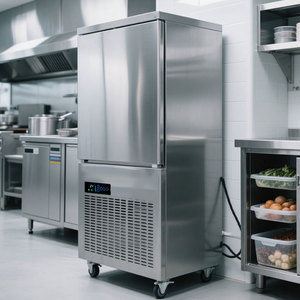 Công suất lớn khay 12/18 Vụ Nổ Tủ đông-45 ℃ cửa duy nhất Nhanh Chóng-đóng băng thiết bị quạt làm mát không có sương giá nhà bếp lạnh - Product Image 2