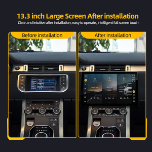 Pantalla Táctil Android de 13.3 Pulgadas con GPS Integrado, CarPlay Inalámbrico y Navegación DSP para Range Rover Evoque 2012-2019, 1 Año de Garantía - Product Image 4