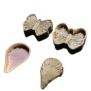 Cetakan Logam Kuningan Kustom Untuk Pengepresan, Cetakan Tembaga Motif Bunga Sutra, Cetakan Daun Kuningan Kupu-kupu, Alat Pembentuk Logam Kulit - Product Image 1