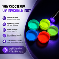Yorlan UV Invisible pour l'impression d'étiquettes de sécurité avec couleurs personnalisées Durée de vie de 12 mois