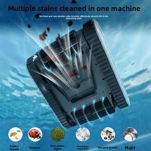 Limpiador Robótico Automático <span class=keywords><strong>para</strong></span> Piscinas, Robot de Limpieza de Alta Eficiencia con Alimentación por Enchufe - Product Image 3
